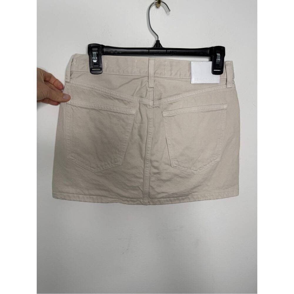 Aritzia Denim Forum 90's Ricci Mini Skirt 26 - Picture 3 of 6